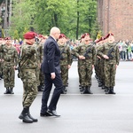 Pożegnanie żołnierzy 36. zmiany PKW KFOR w Kosowie