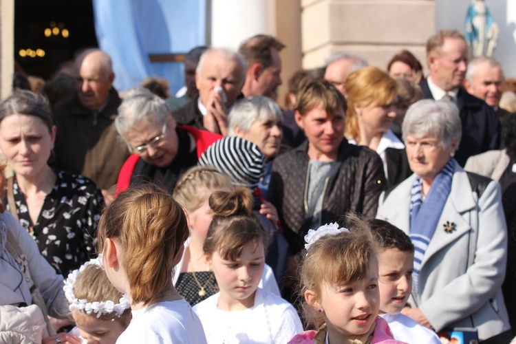 Powitanie ikony MB Częstochowskiej w Mazewie