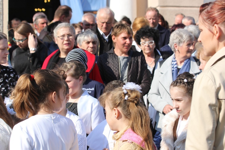 Powitanie ikony MB Częstochowskiej w Mazewie