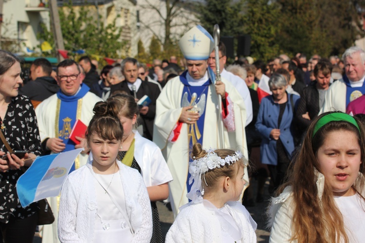 Powitanie ikony MB Częstochowskiej w Mazewie