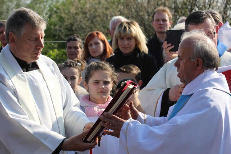 Powitanie ikony MB Częstochowskiej w Mazewie