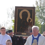 Powitanie ikony MB Częstochowskiej w Mazewie