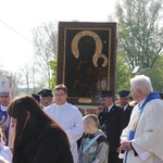 Powitanie ikony MB Częstochowskiej w Mazewie