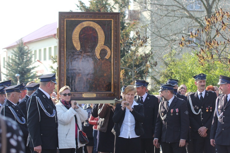 Powitanie ikony MB Częstochowskiej w Mazewie