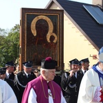 Powitanie ikony MB Częstochowskiej w Mazewie