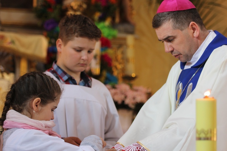 Powitanie ikony MB Częstochowskiej w Mazewie