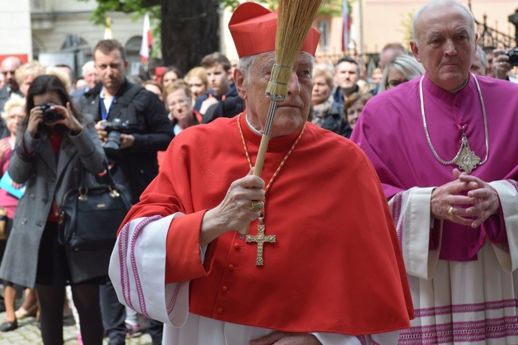 Tuż przed koronacją Świdnickiej Pani w słońcu