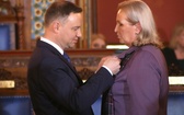 Andrzej Duda odznaczył działaczy i współpracowników SKS