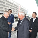 Abp Marek Jędraszewski w Kraków Airport 