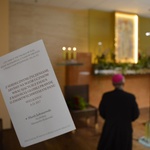 Abp Marek Jędraszewski w Kraków Airport 