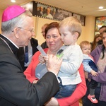 Abp Marek Jędraszewski w Kraków Airport 