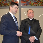 Abp Marek Jędraszewski w Kraków Airport 