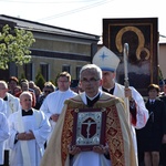 Powitanie ikony MB Częstochowskiej w Topoli Królewskiej