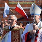 Powitanie ikony MB Częstochowskiej w Topoli Królewskiej