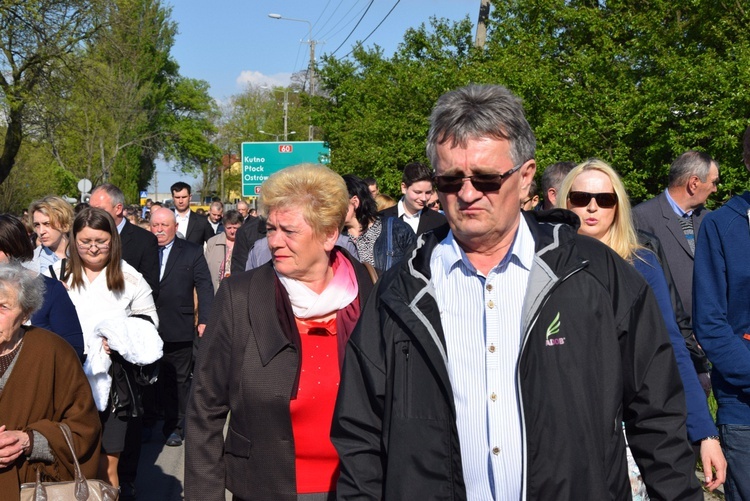 Powitanie ikony MB Częstochowskiej w Topoli Królewskiej