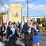 Powitanie ikony MB Częstochowskiej w Topoli Królewskiej