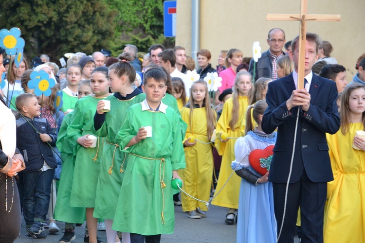 Nabożeństwo Fatimskie w parafii oo. pasjonistów w Rawie Mazowieckiej