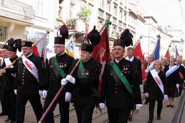 Procesja z Wawelu na Skałkę 2017