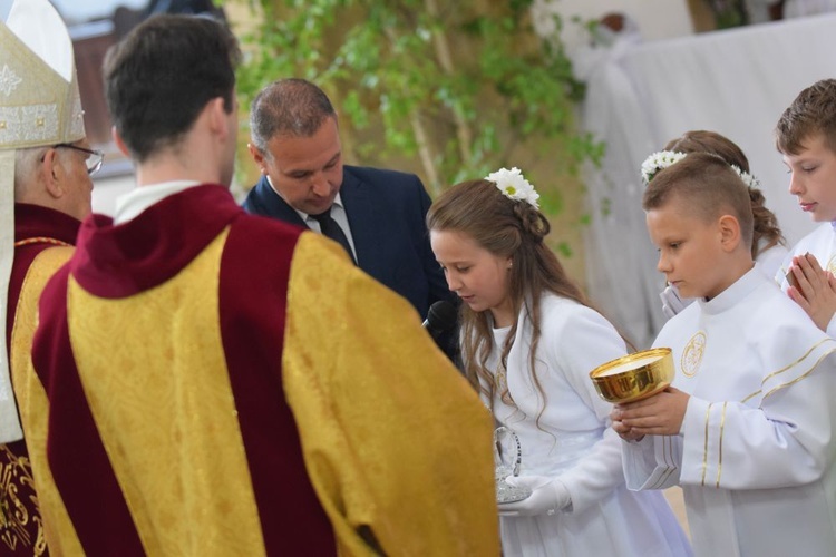 I komunii św. w Strzegomiu udzielił kardynał