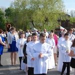 Powitanie ikony MB Częstochowskiej w Siedlcu