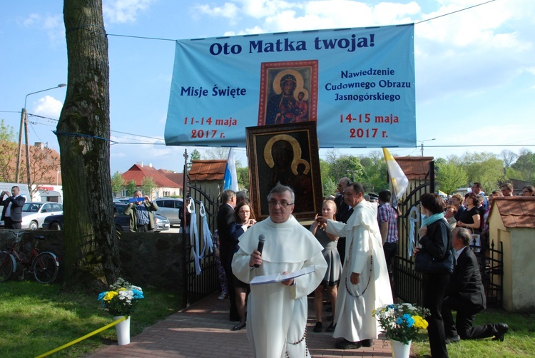 Powitanie ikony MB Częstochowskiej w Siedlcu