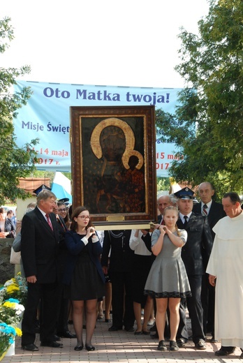 Powitanie ikony MB Częstochowskiej w Siedlcu