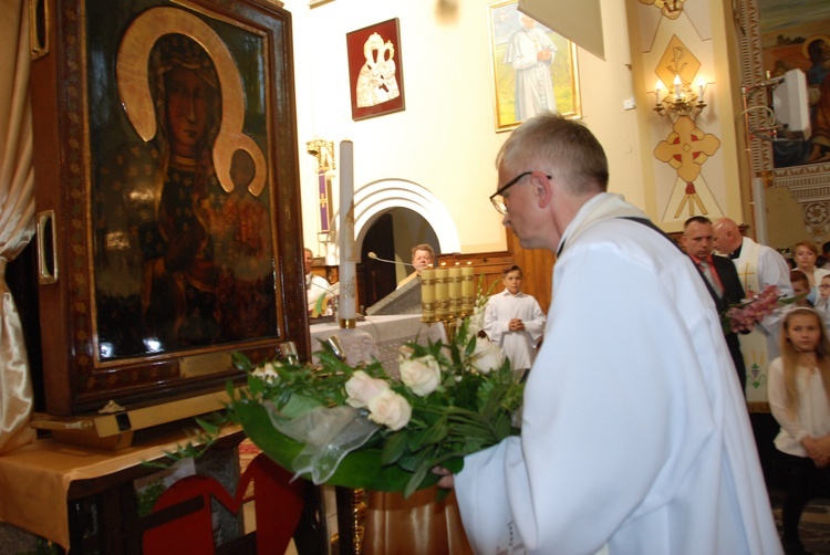 Powitanie ikony MB Częstochowskiej w Siedlcu