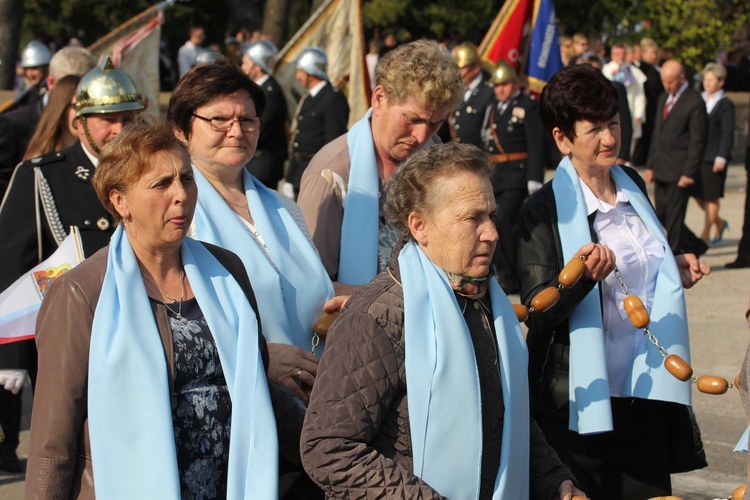 Powitanie ikony MB Częstochowskiej w Siedlcu