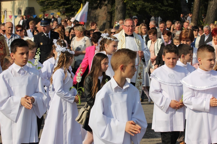 Powitanie ikony MB Częstochowskiej w Siedlcu