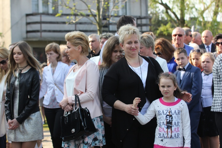 Powitanie ikony MB Częstochowskiej w Siedlcu