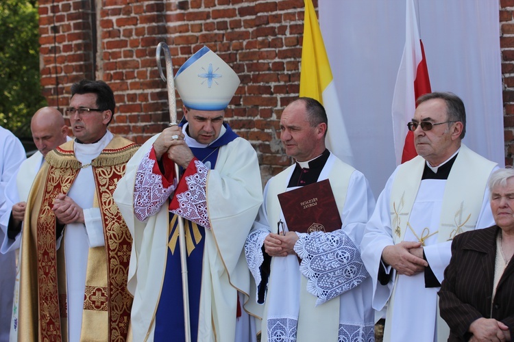 Powitanie ikony MB Częstochowskiej w Siedlcu