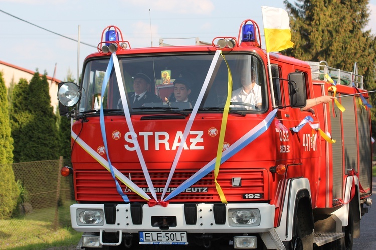 Powitanie ikony MB Częstochowskiej w Siedlcu