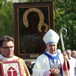 Powitanie ikony MB Częstochowskiej w Siedlcu