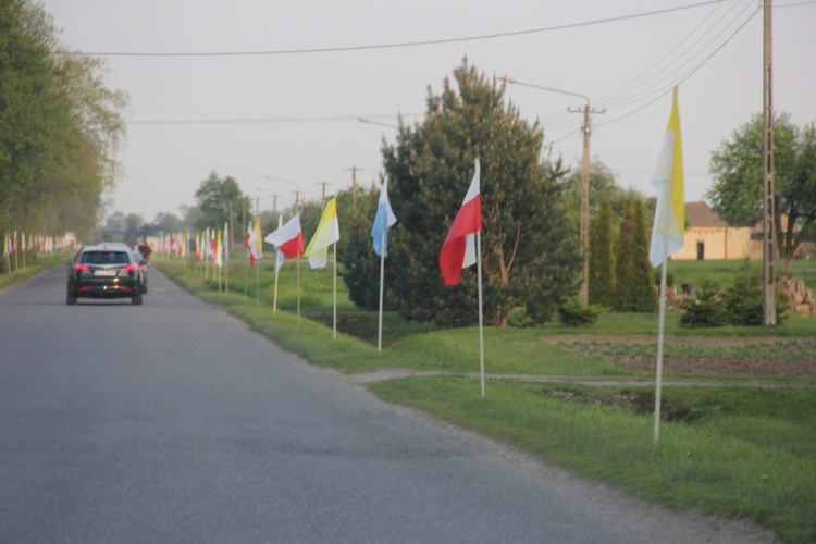 Powitanie ikony MB Częstochowskiej w Siedlcu