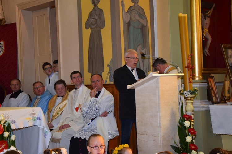 Powitanie ikony MB Częstochowskiej w Grabowie