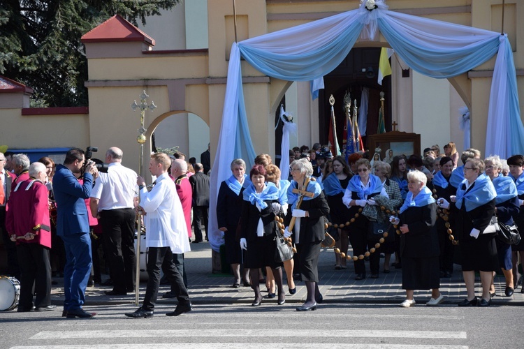 Powitanie ikony MB Częstochowskiej w Grabowie