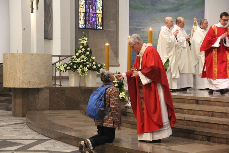 Msza w archikatedrze Chrystusa Króla w Katowicach z okazji ​25. rocznicy święceń prezbiteratu