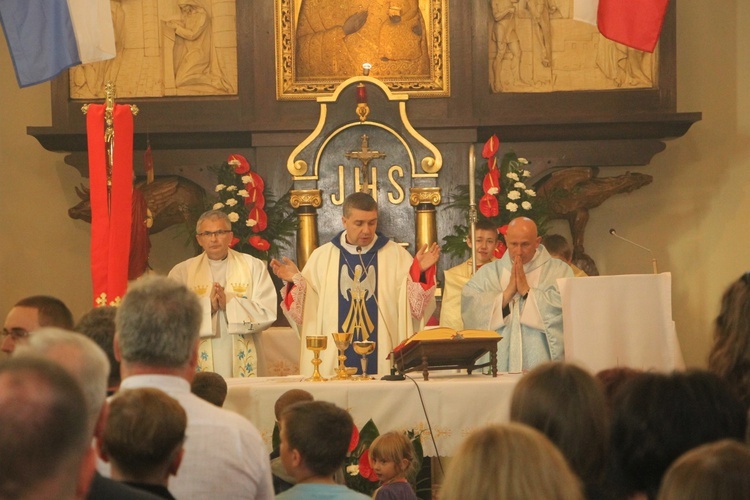 Powitanie ikony MB Częstochowskiej w Błoniu