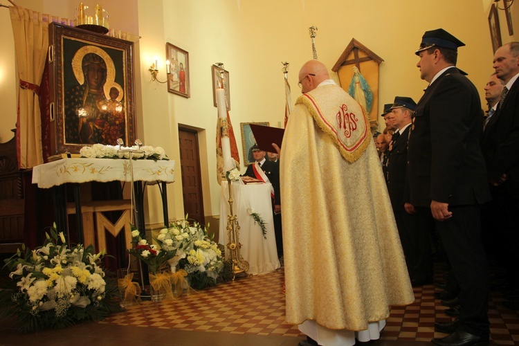 Powitanie ikony MB Częstochowskiej w Błoniu