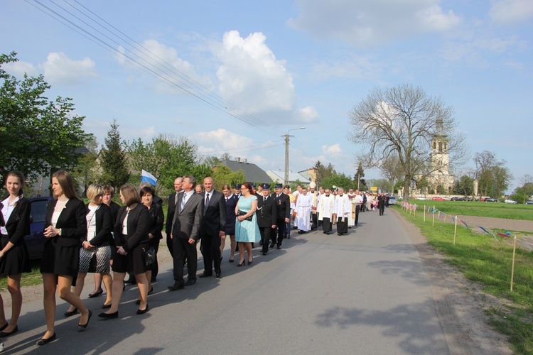 Powitanie ikony MB Częstochowskiej w Błoniu