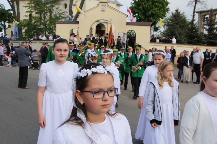 Powitanie ikony MB Częstochowskiej w Błoniu