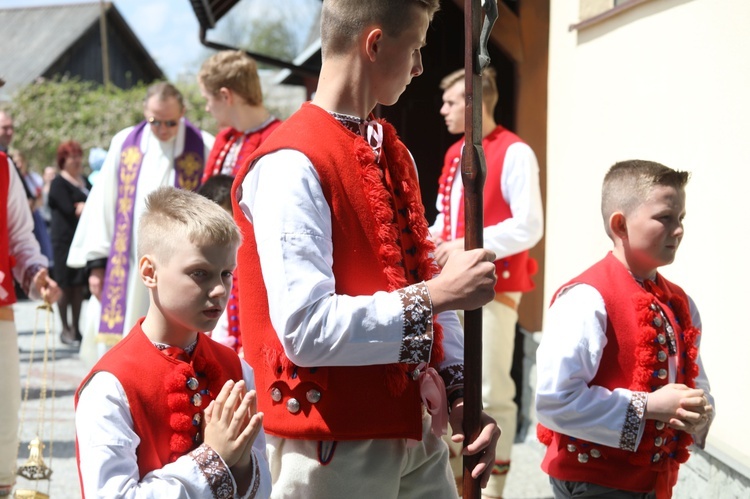 Pogrzeb śp. ks. kan. Borysa Kroczka na Trzycatku