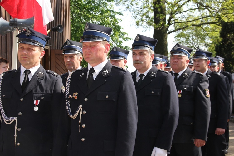 Powitanie ikony MB Częstochowskiej w Leźnicy Małej