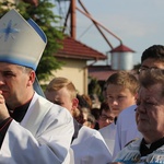 Powitanie ikony MB Częstochowskiej w Leźnicy Małej