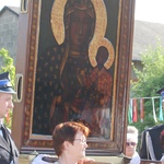 Powitanie ikony MB Częstochowskiej w Leźnicy Małej