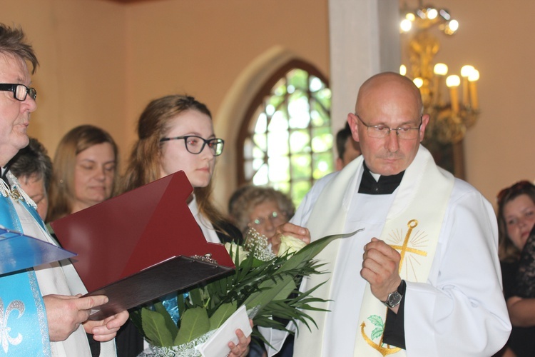 Powitanie ikony MB Częstochowskiej w Leźnicy Małej