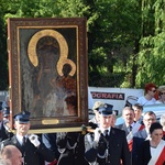 Powitanie ikony MB Częstochowskiej w parafii św. Andrzeja Apostoła w Łęczycy