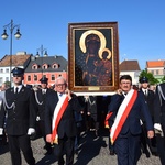 Powitanie ikony MB Częstochowskiej w parafii św. Andrzeja Apostoła w Łęczycy