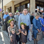 Powitanie ikony MB Częstochowskiej w parafii św. Andrzeja Apostoła w Łęczycy