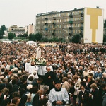 Nawiedzenie figury MB Fatimskiej w Płocku w 1996 r.